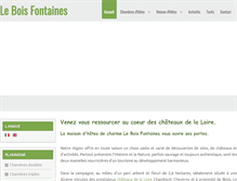 Tablet Screenshot of leboisfontaines.com